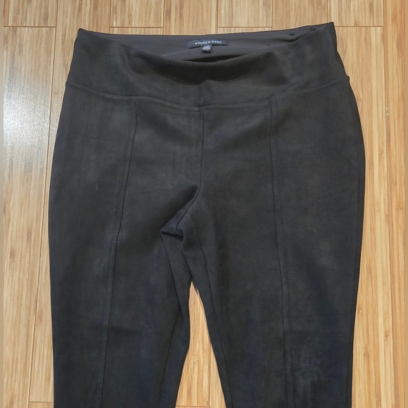 NWOT Andrew Marc Black Pants - Picture 3 of 7